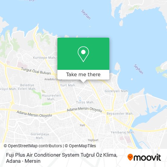 Fuji Plus Air Conditioner System Tuğrul Öz Klima map