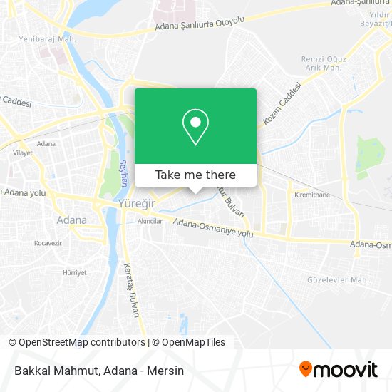 Bakkal Mahmut map