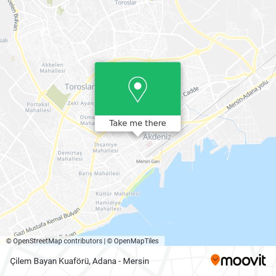 Çilem Bayan Kuaförü map