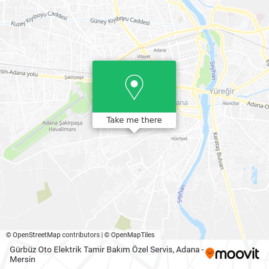 Gürbüz Oto Elektrik Tamir Bakım Özel Servis map