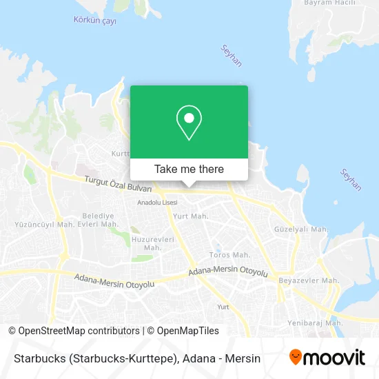 Starbucks (Starbucks-Kurttepe) map