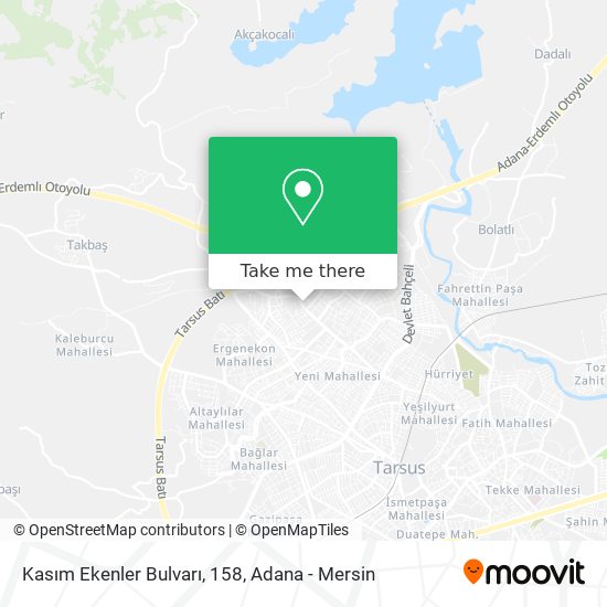 Kasım Ekenler Bulvarı, 158 map