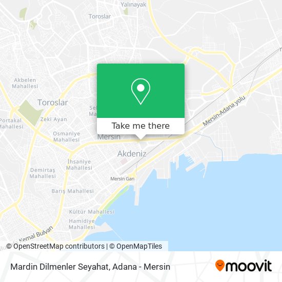 Mardin Dilmenler Seyahat map