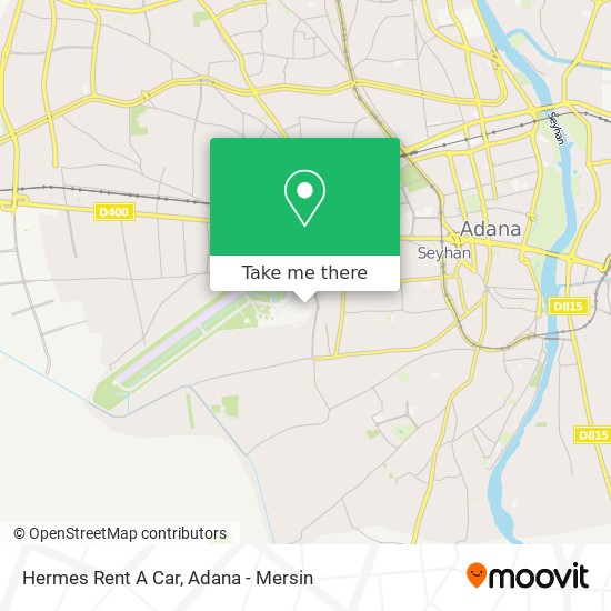 how to get to hermes rent a car in seyhan by bus