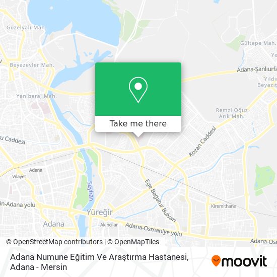 Adana Numune Eğitim Ve Araştırma Hastanesi map