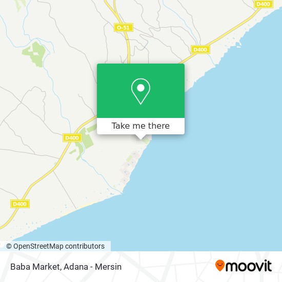 Baba Market map