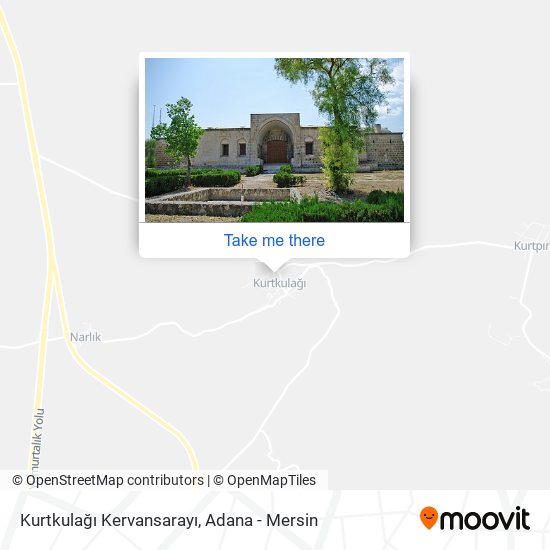 Kurtkulağı Kervansarayı map