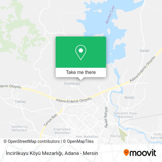 İncirlikuyu Köyü Mezarlığı map