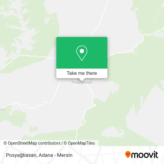 Posyağbasan map