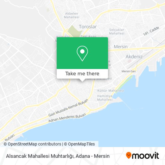 Alsancak Mahallesi Muhtarlığı map