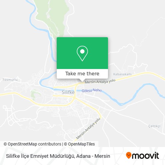 Silifke İlçe Emniyet Müdürlüğü map