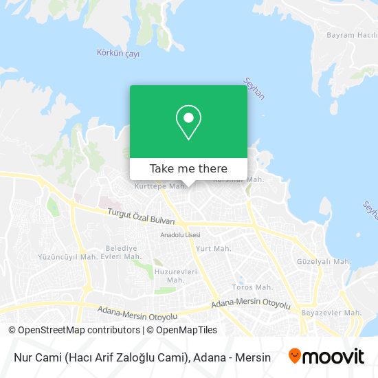 Nur Cami (Hacı Arif Zaloğlu Cami) map