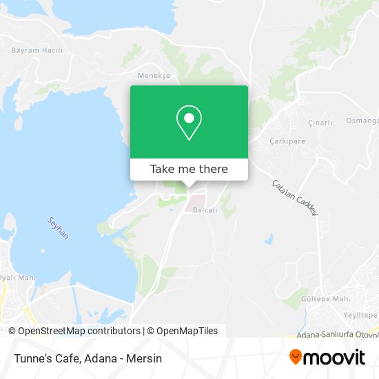 Tunne's Cafe map