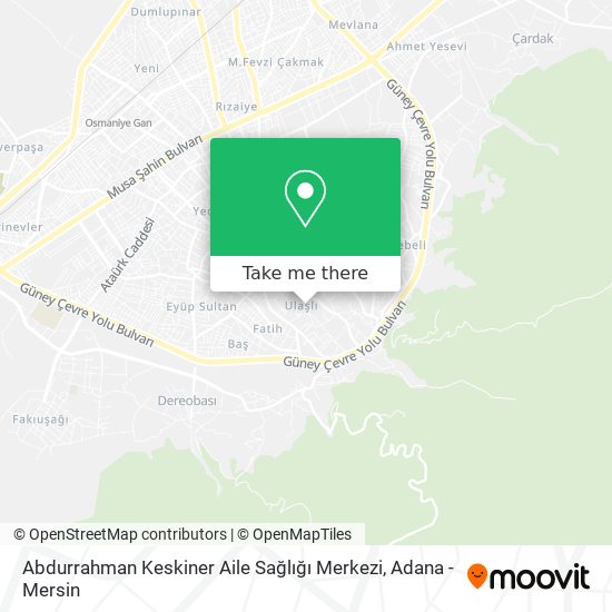 Abdurrahman Keskiner Aile Sağlığı Merkezi map