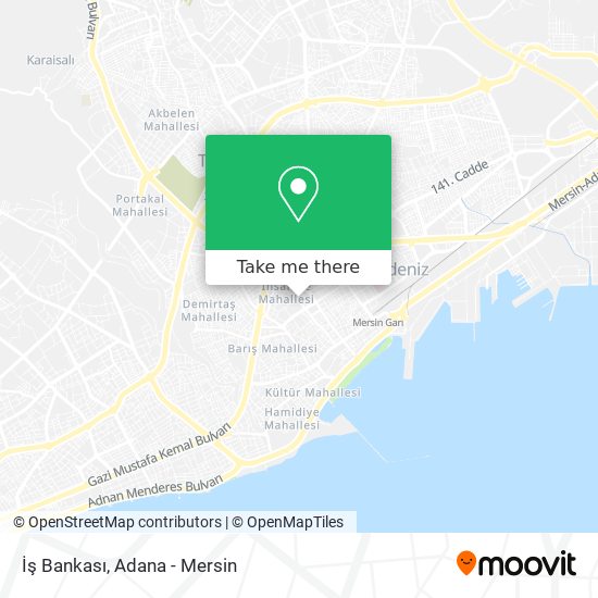 İş Bankası map