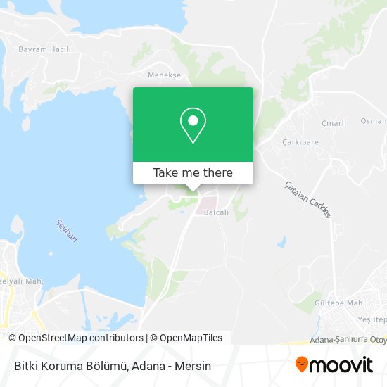 Bitki Koruma Bölümü map