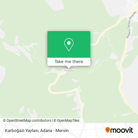 Karboğazı Yaylası map