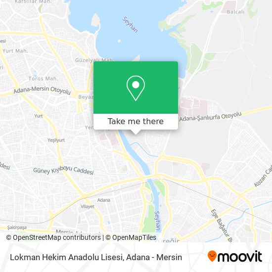 Lokman Hekim Anadolu Lisesi map