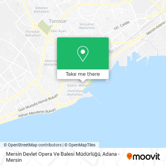 Mersin Devlet Opera Ve Balesi Müdürlüğü map