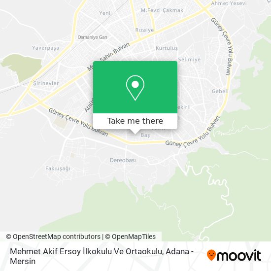 Mehmet Akif Ersoy İlkokulu Ve Ortaokulu map