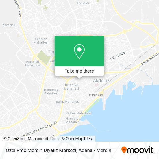 Özel Fmc Mersin Diyaliz Merkezi map