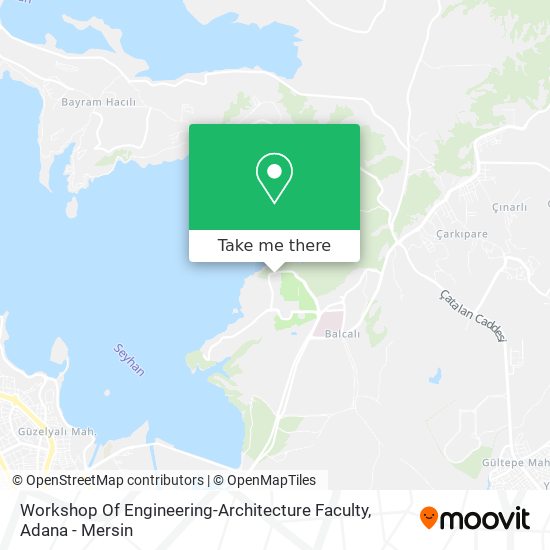 Workshop Of Engineering-Architecture Faculty map