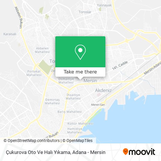 Çukurova Oto Ve Halı Yıkama map