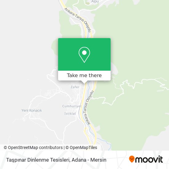 Taşpınar Dinlenme Tesisleri map
