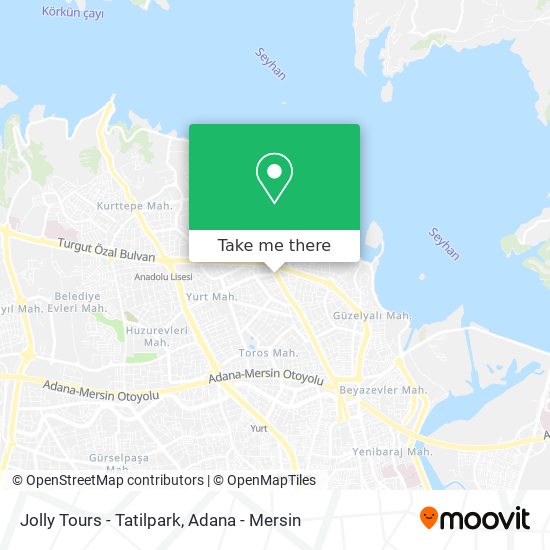 Jolly Tours - Tatilpark map