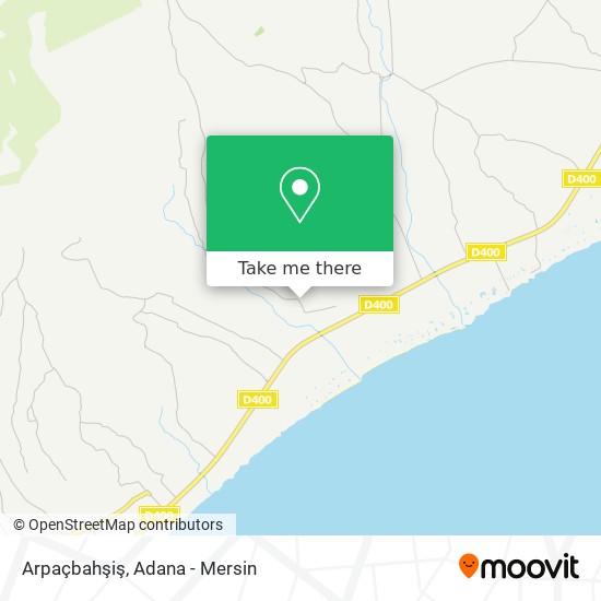 Arpaçbahşiş map