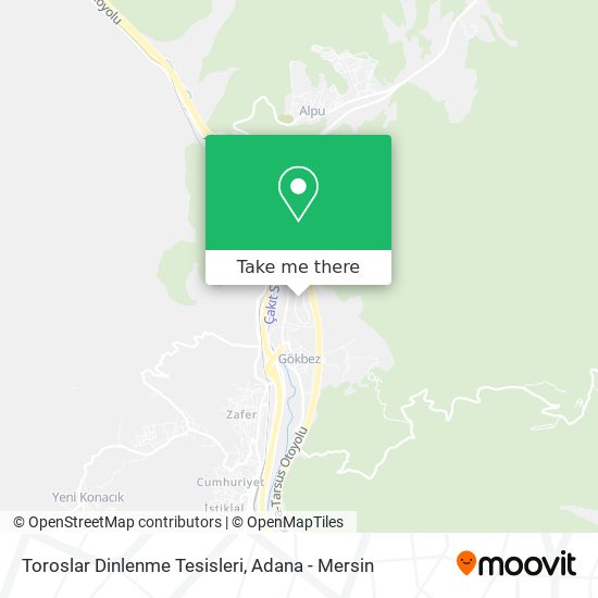 Toroslar Dinlenme Tesisleri map