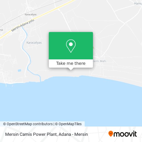 Mersin Camis Power Plant map