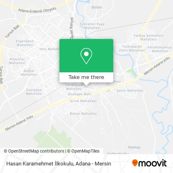 Hasan Karamehmet İlkokulu map