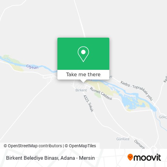Birkent Belediye Binası map