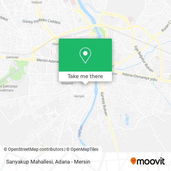 Sarıyakup Mahallesi map