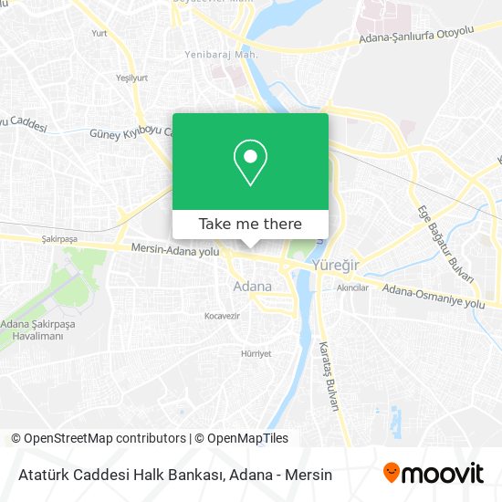 Atatürk Caddesi Halk Bankası map