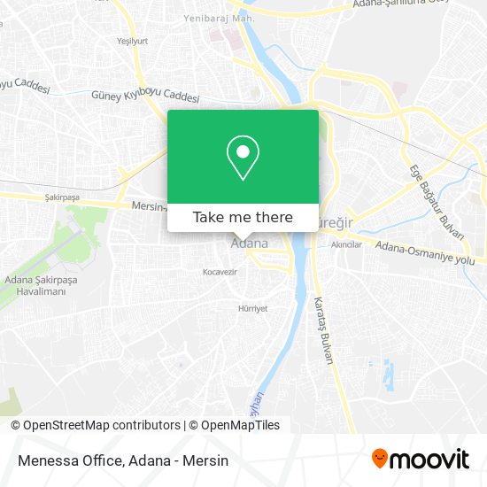 Menessa Office map