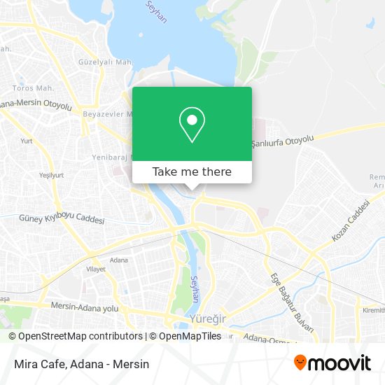 Mira Cafe map