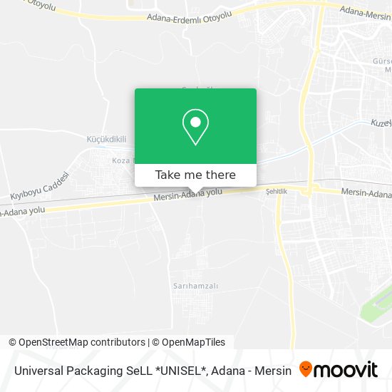 Universal Packaging SeLL *UNISEL* map