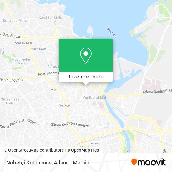 Nöbetçi Kütüphane map
