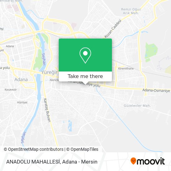 ANADOLU MAHALLESİ map