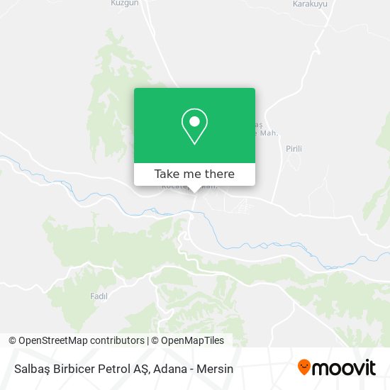 Salbaş Birbicer Petrol AŞ map