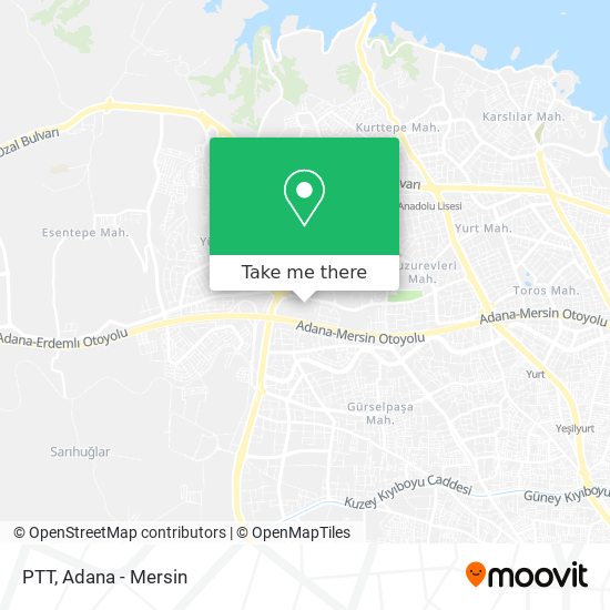 PTT map