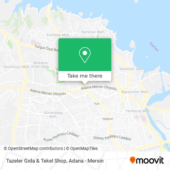 Tazeler Gıda & Tekel Shop map