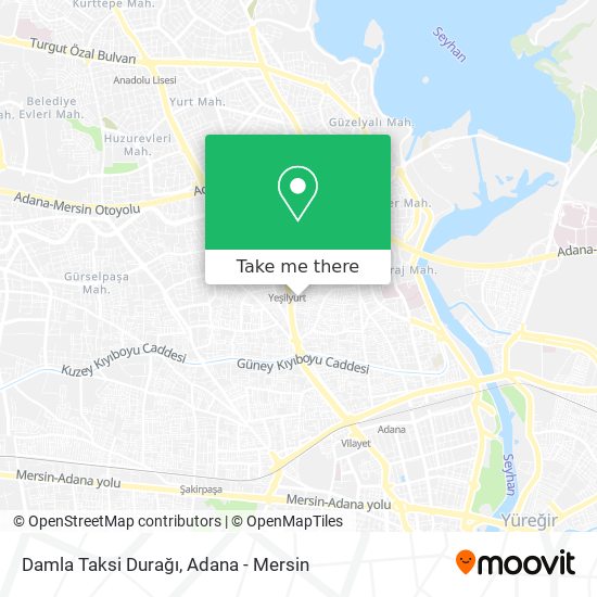 Damla Taksi Durağı map