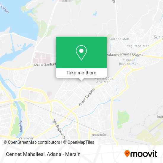Cennet Mahallesi map