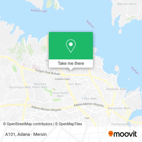 A101 map