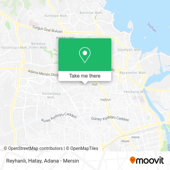 Reyhanlı, Hatay map