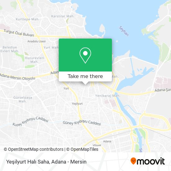 Yeşilyurt Halı Saha map