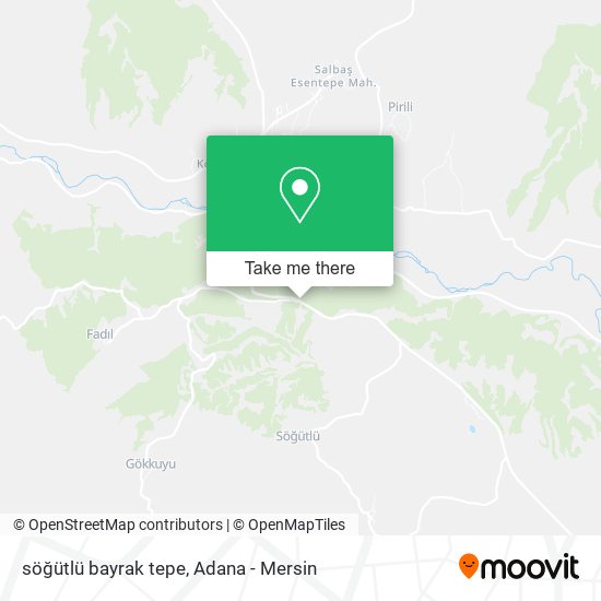 söğütlü bayrak tepe map
